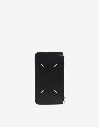 Maison Margiela Grainy leather cardholder outlook