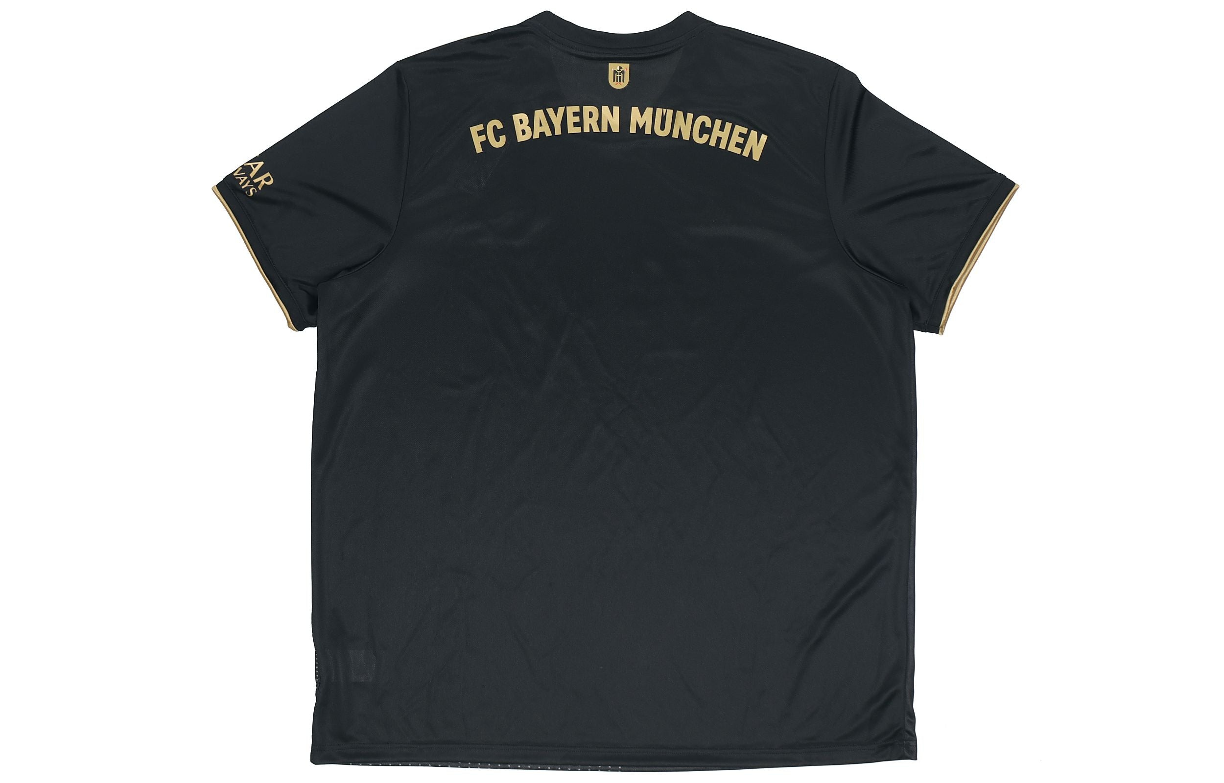 adidas Bayern Munich Away Fan Edition Sports Short Sleeve Jersey Black GM5317 - 2