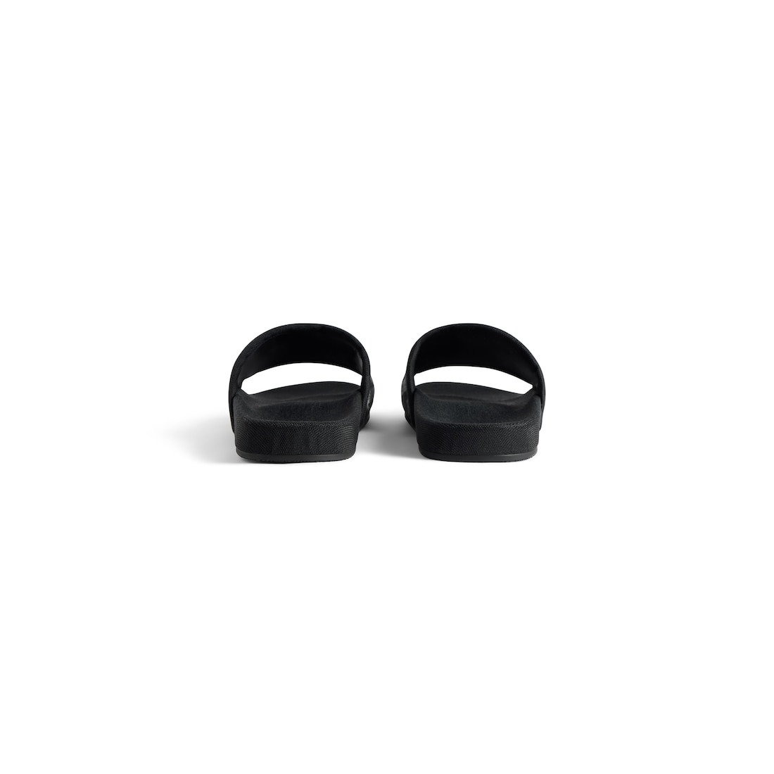 Men's Pool Slide Sandal in Black/white - 5