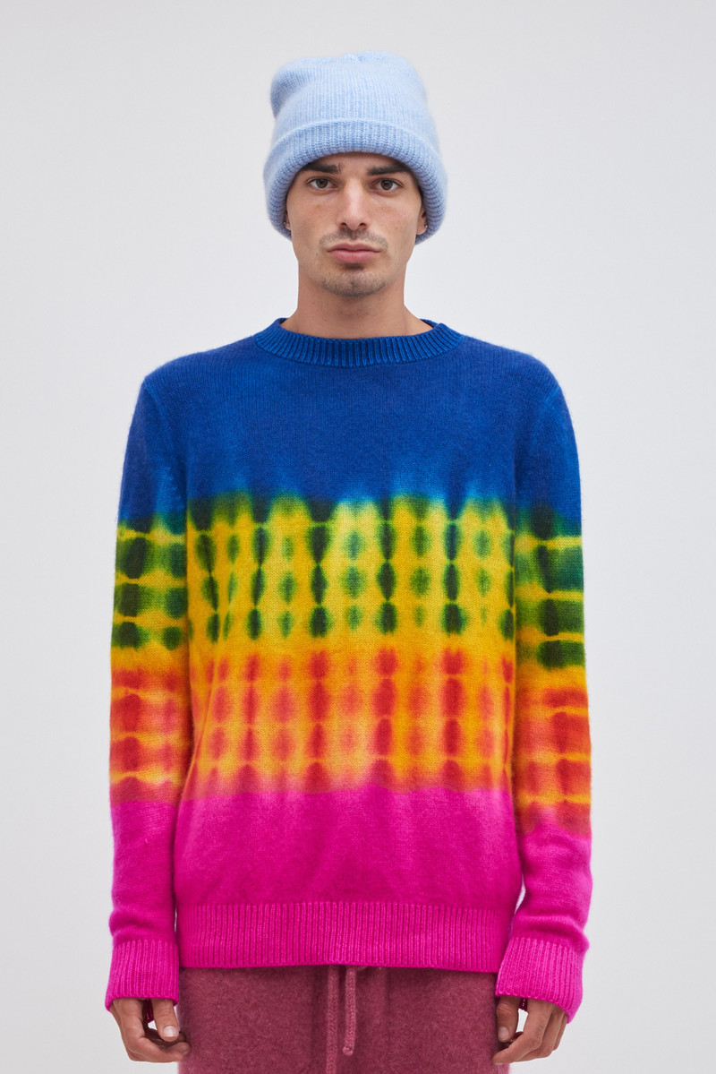 The Elder Statesman HALF LIGHT SIMPLE CREW outlook