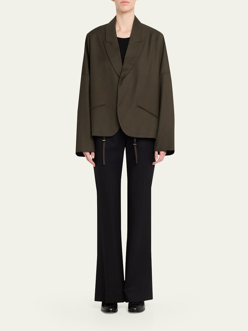 6397 Relaxed Wool Cardigan Blazer outlook