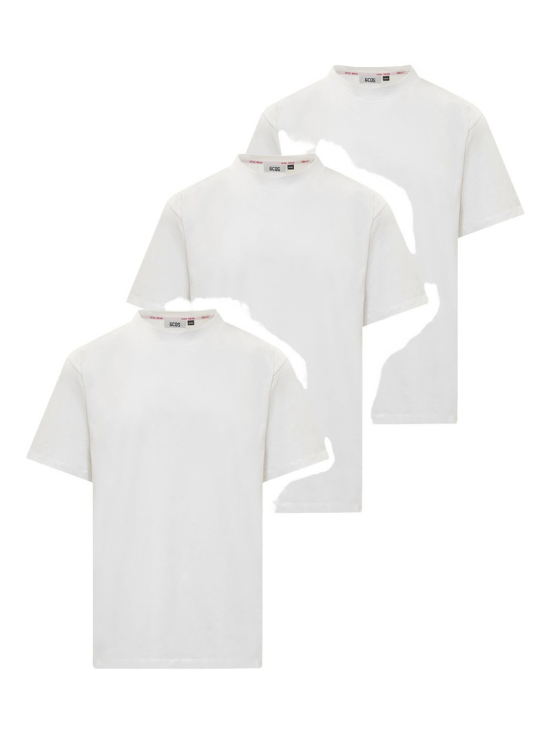 crew-neck T-shirt (pack of three) 1