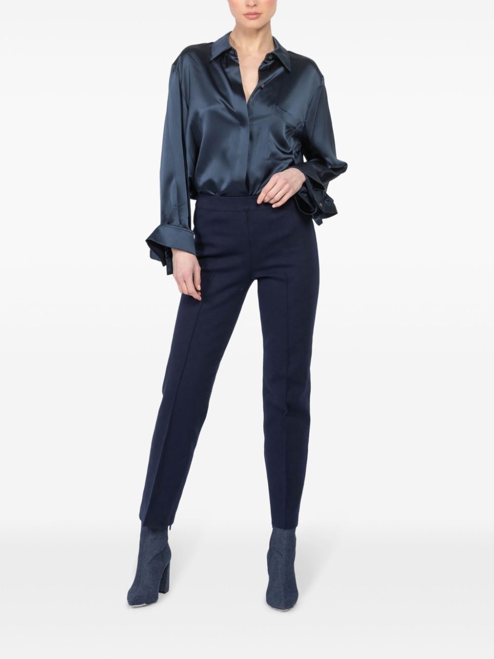 straight-leg trousers - 2