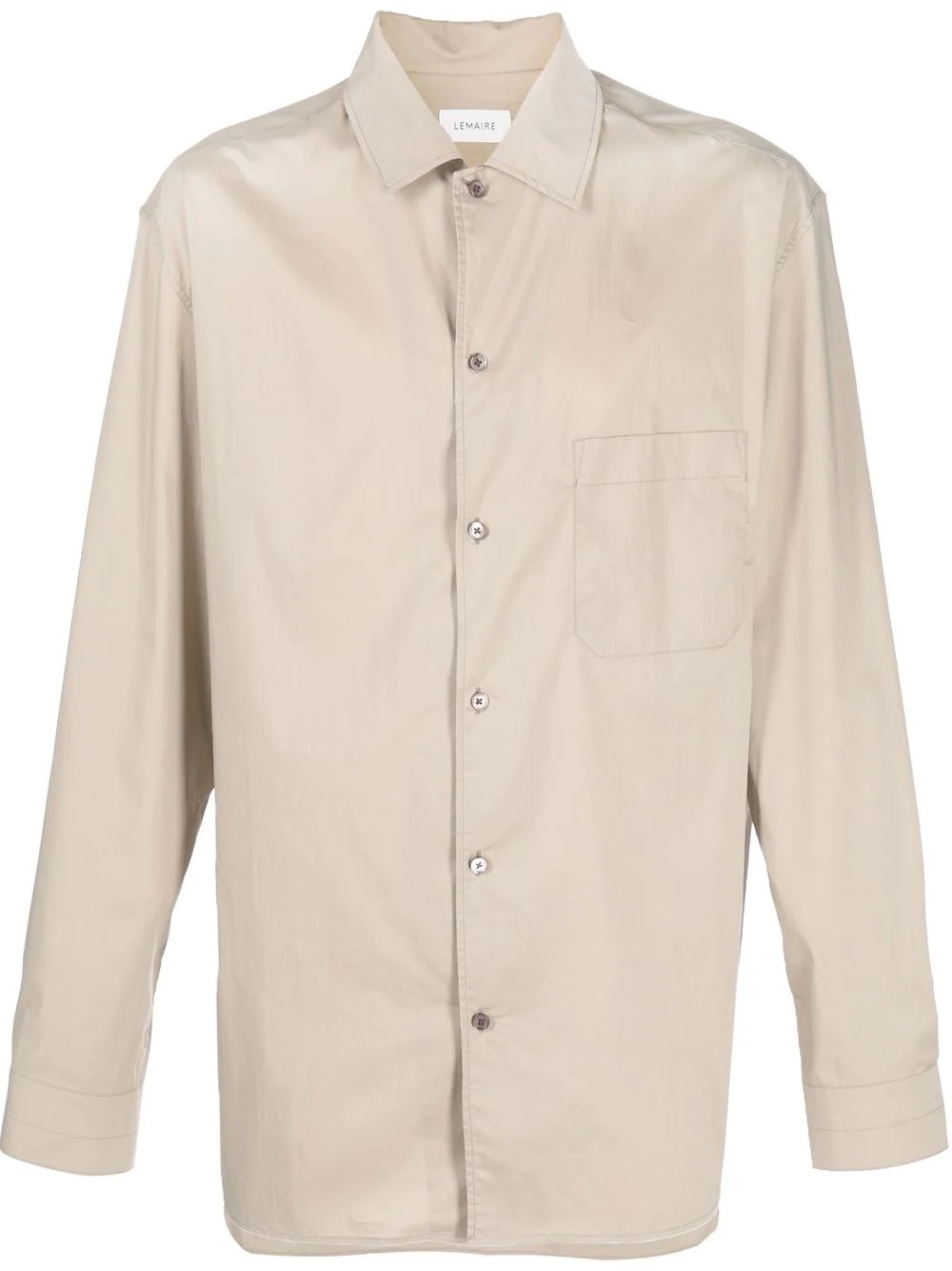 button-up long-sleeved shirt - 1