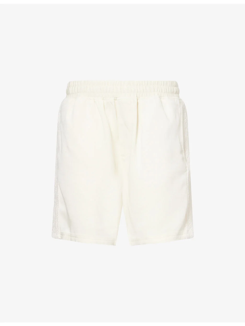 Panelled Relaxed-Fit Knitted Shorts - 1