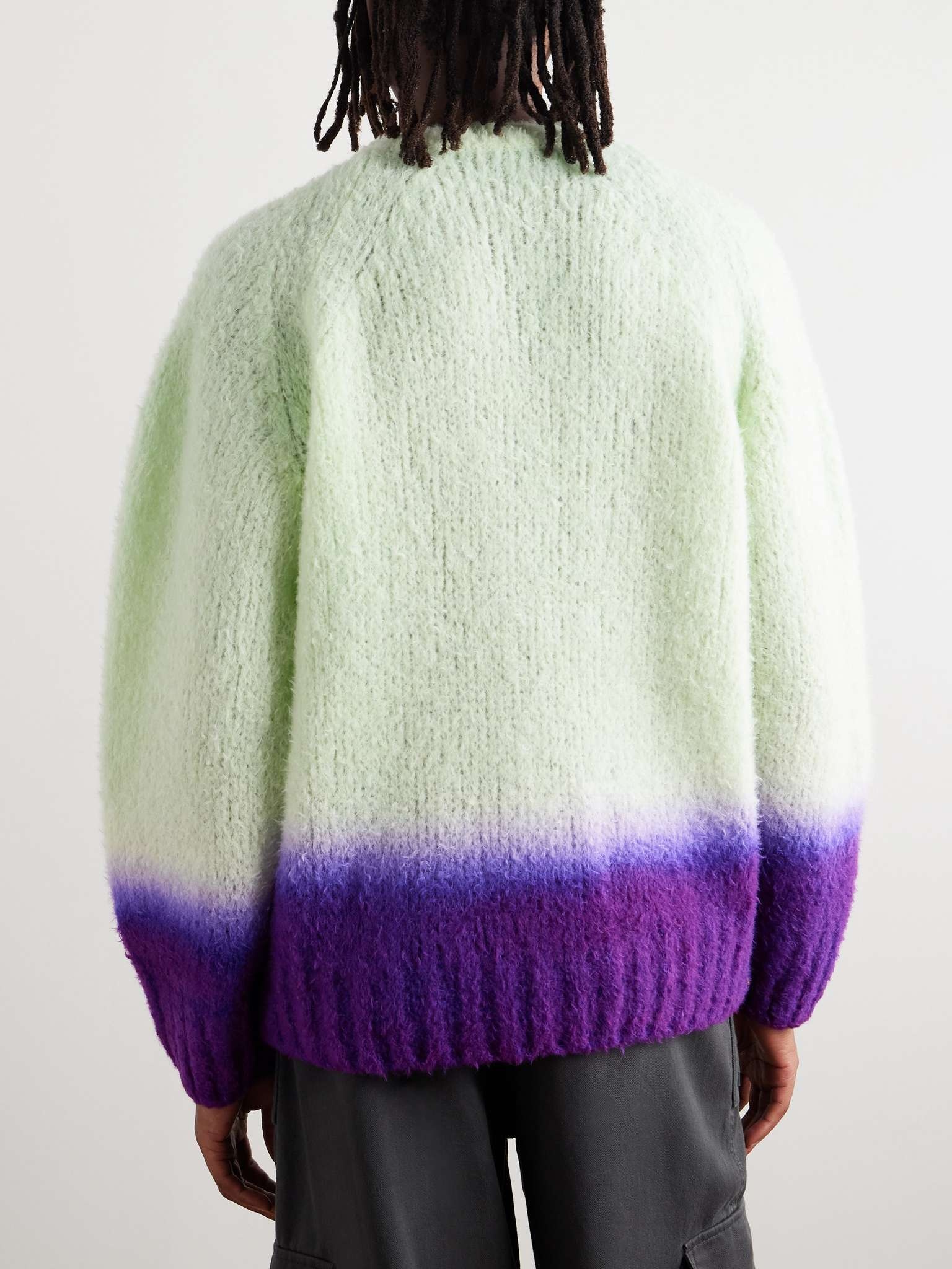 Tie-Dyed Wool-Blend Sweater - 3