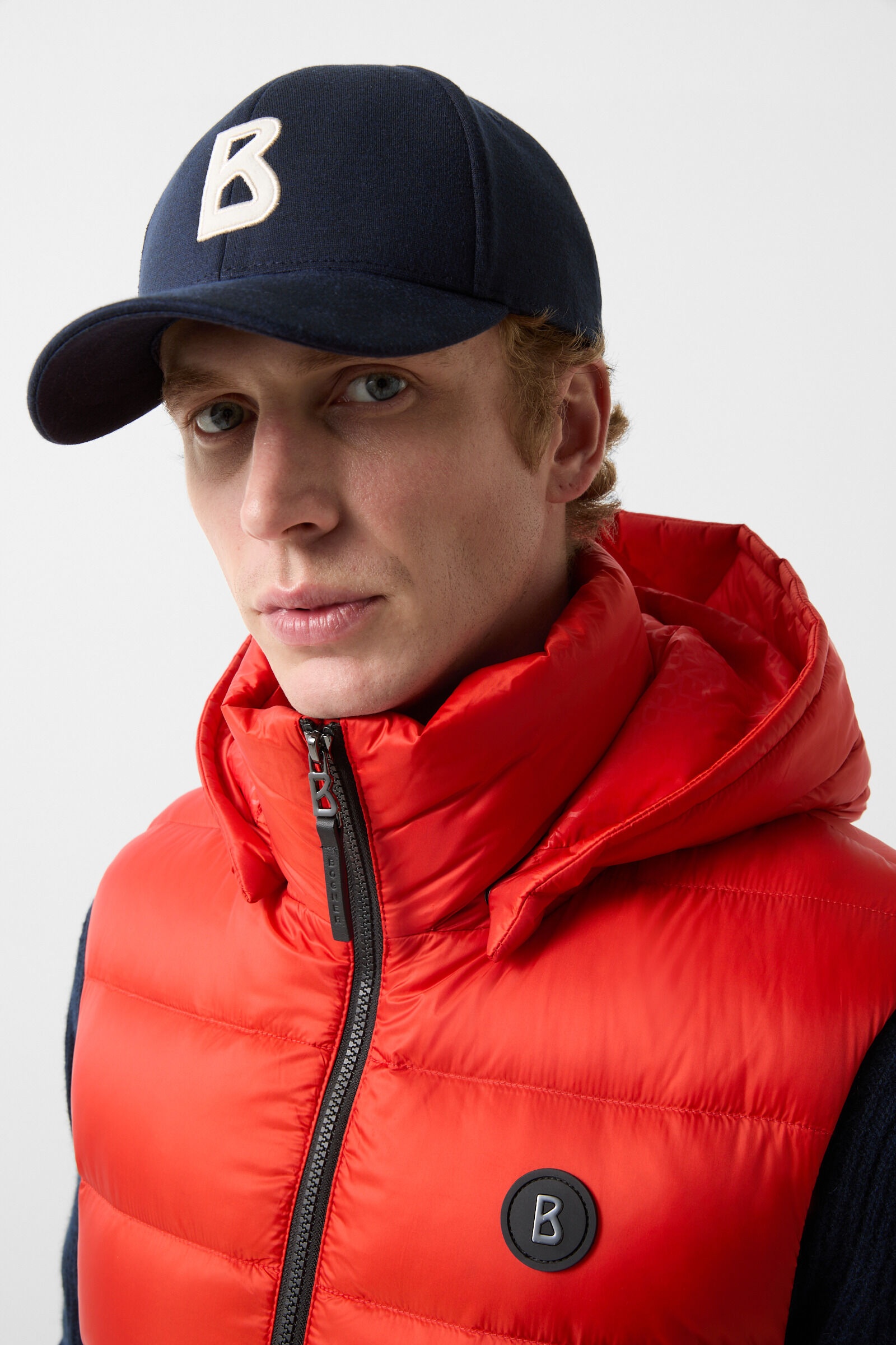 Holger Down vest in Red - 6