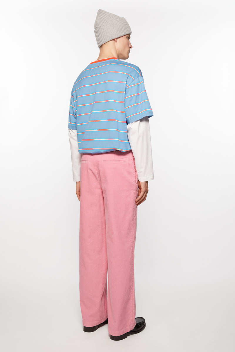Cord trousers - Tango pink 3