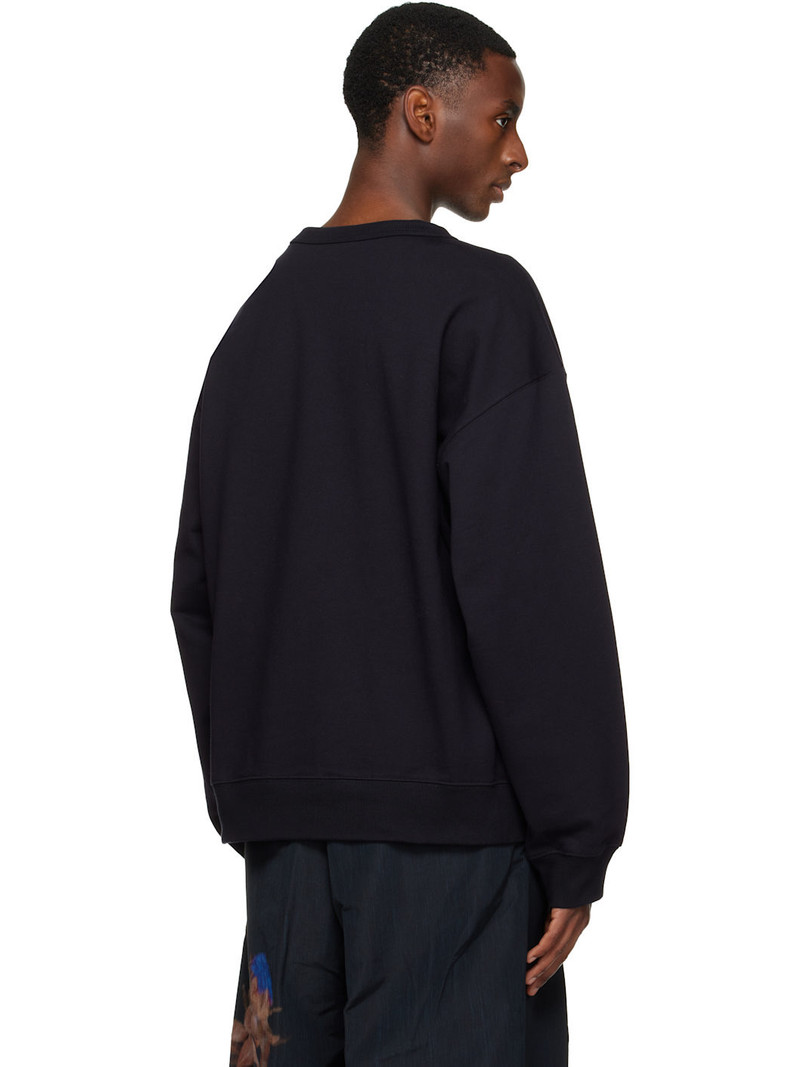 Navy Oversized Sweatshirt 3