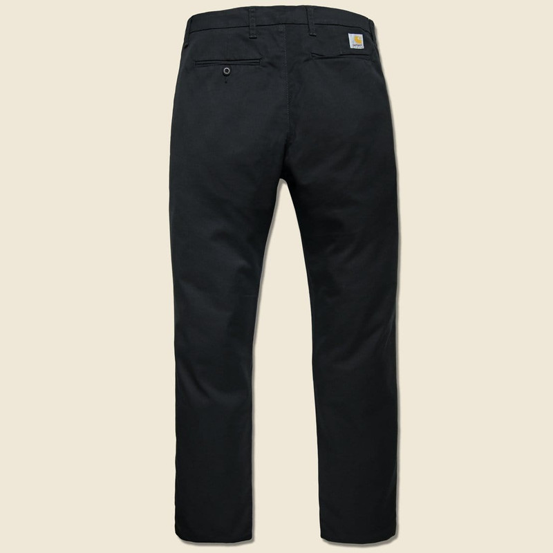 Carhartt WIP Sid Pant - Black outlook