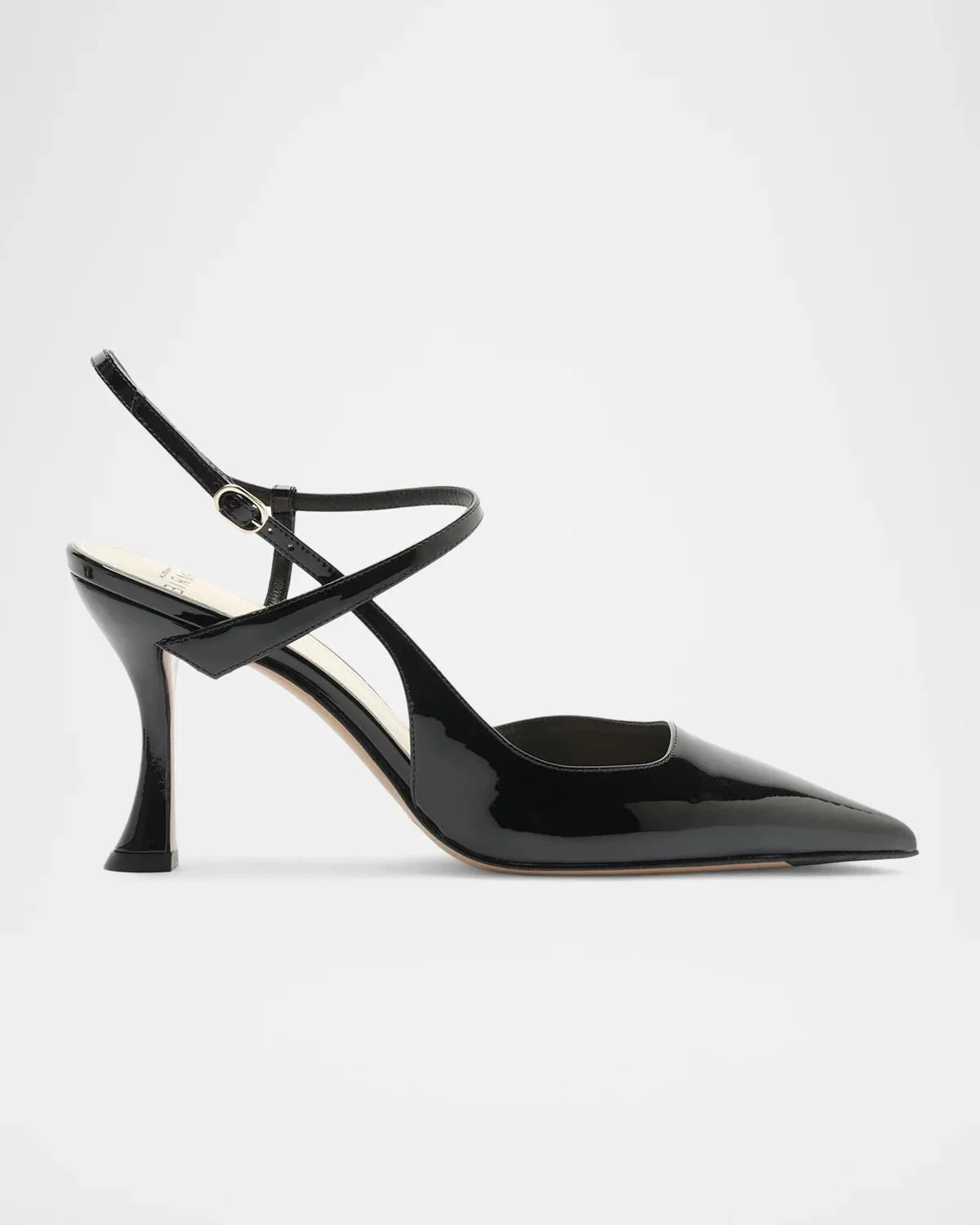 85mm Tita Wrap Patent Leather Pumps - 1