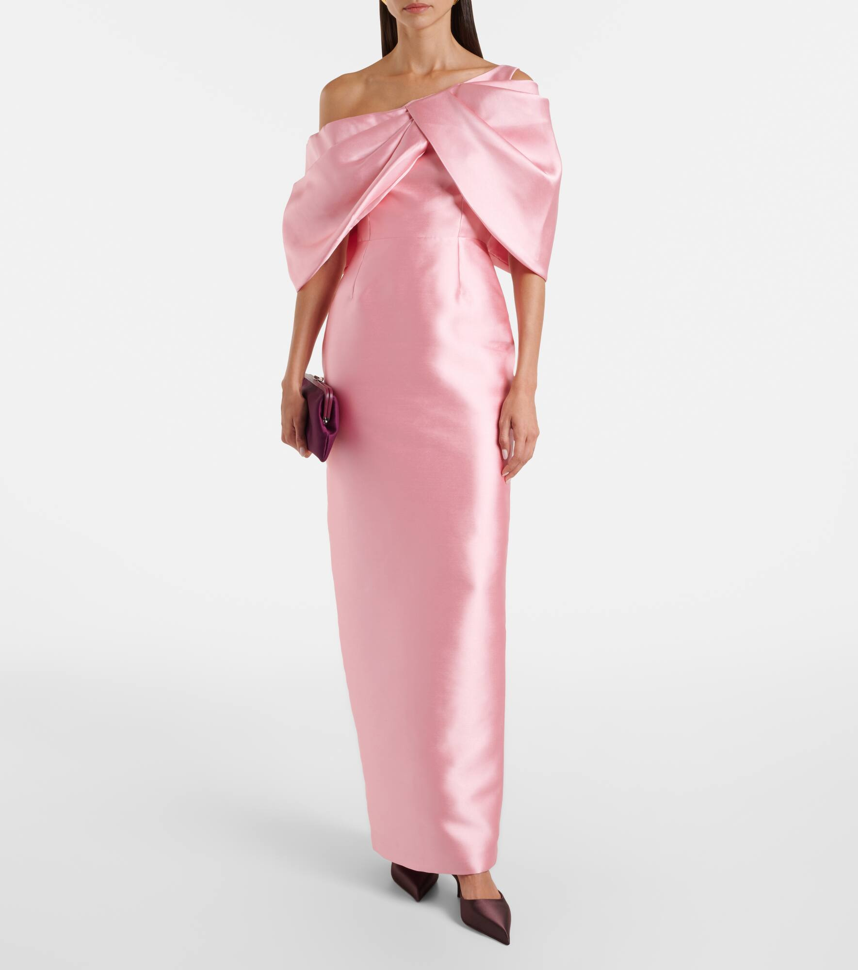 Davina satin cocktail dress - 2