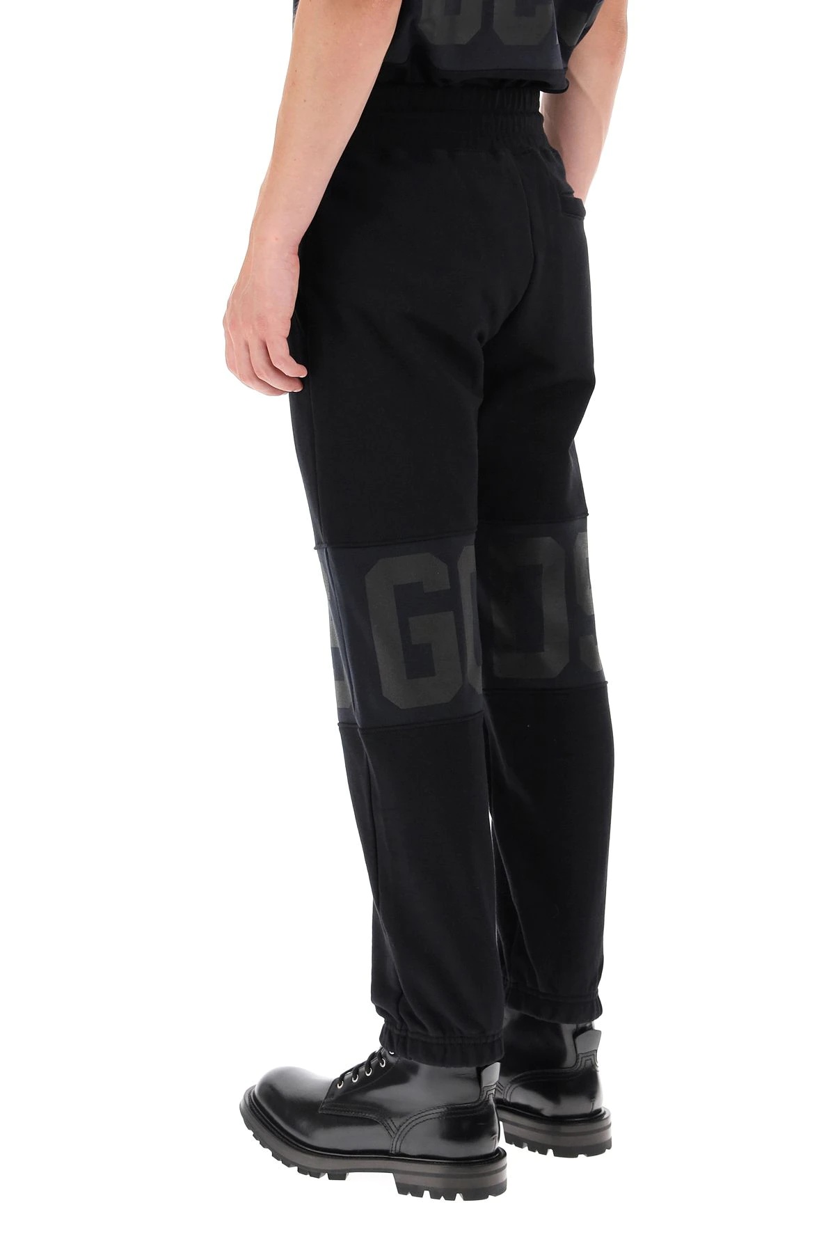 JOGGERS WITH LOGO BANDS - 4