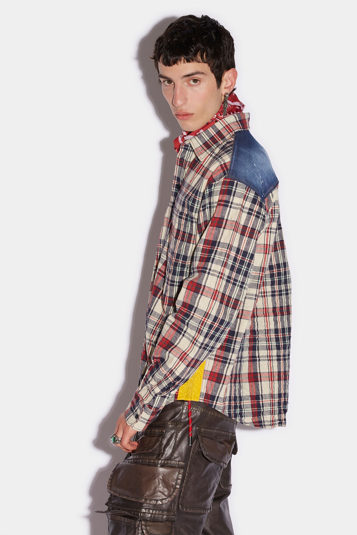 SIDE DRAWSTRING SHIRT - 2