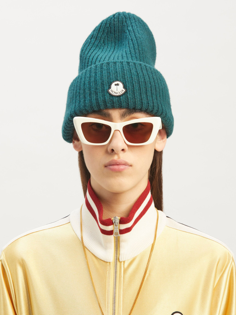 8 MONCLER PALM ANGELS TRICOT HAT 3