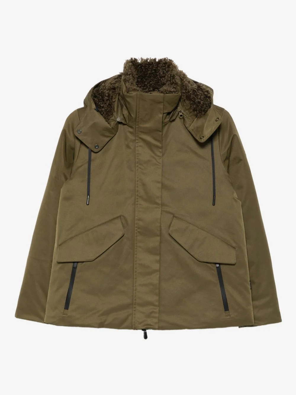 hooded coat - 1