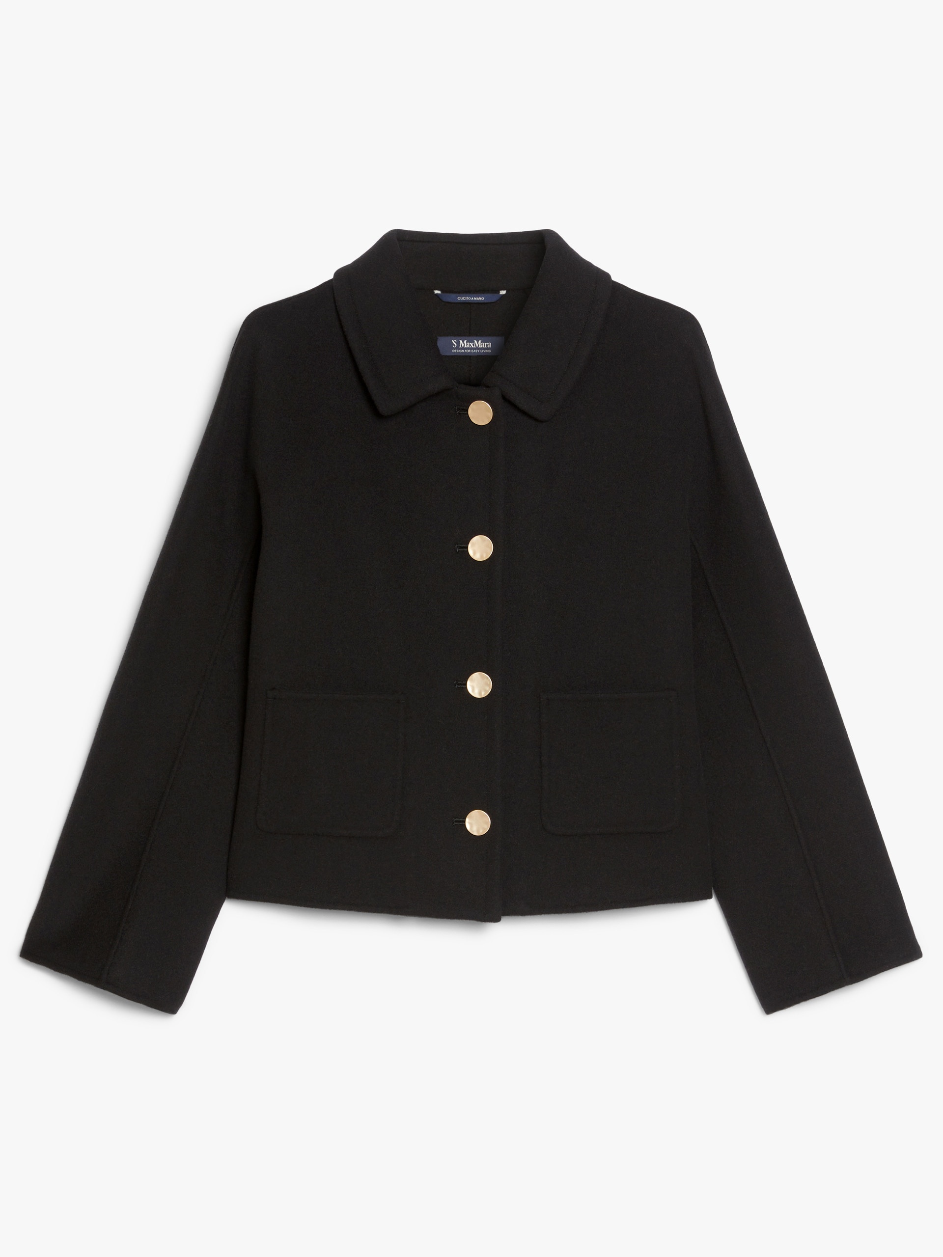 SOGNO Single-breasted double-faced wool jacket - 1