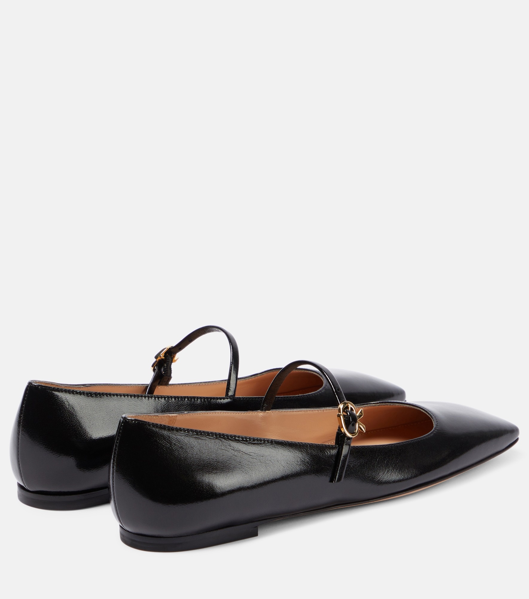 Christina patent leather ballet flats - 3