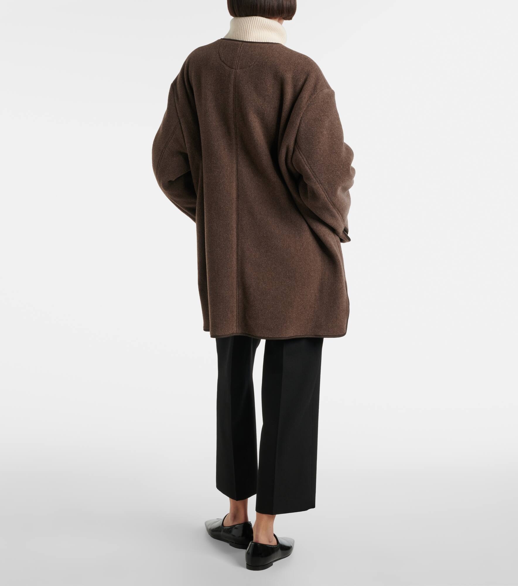 Felted wool-blend jacket - 3