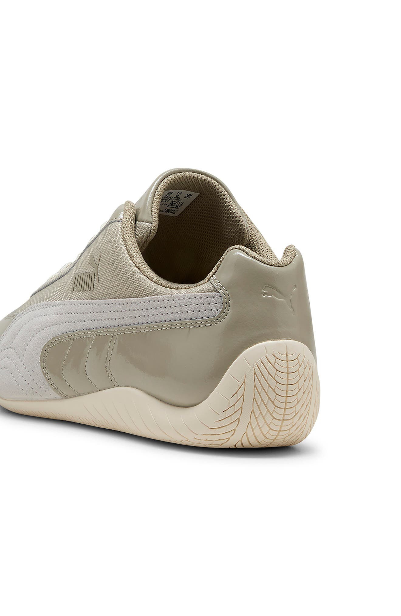 PUMA Speedcat Patent Sneaker in Pebble Gray/Feather Gray at Nordstrom - 4