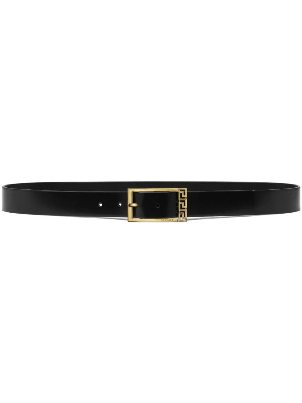 Greca leather belt - 1