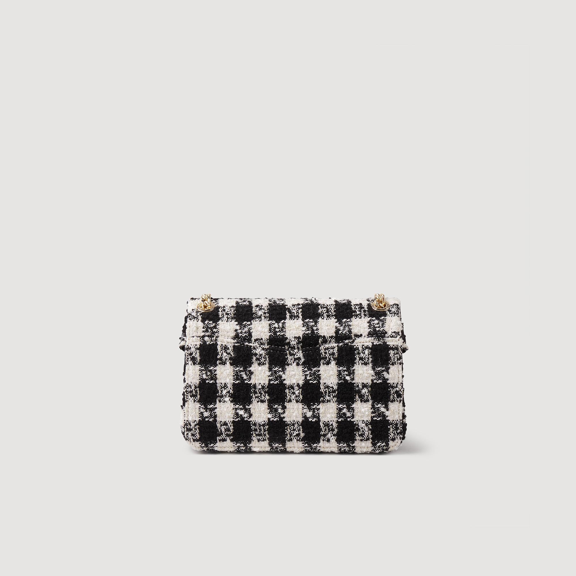 Yza bag in houndstooth tweed - 4