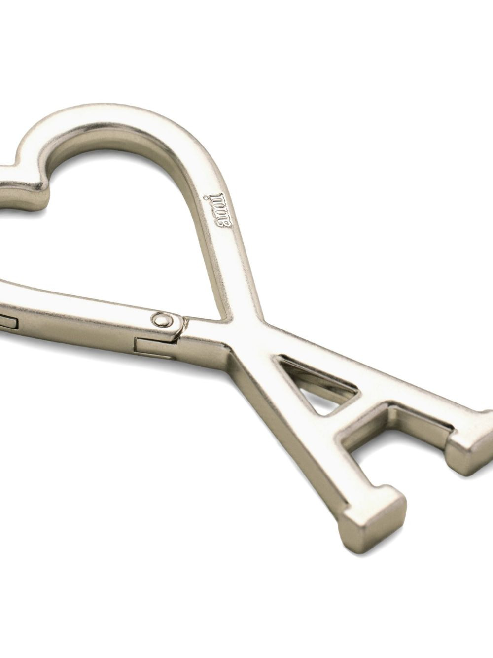 logo-shaped logo keyring - 2