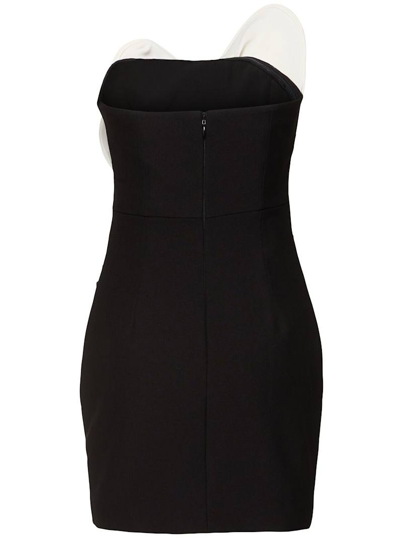 Strapless draped mini dress - 5