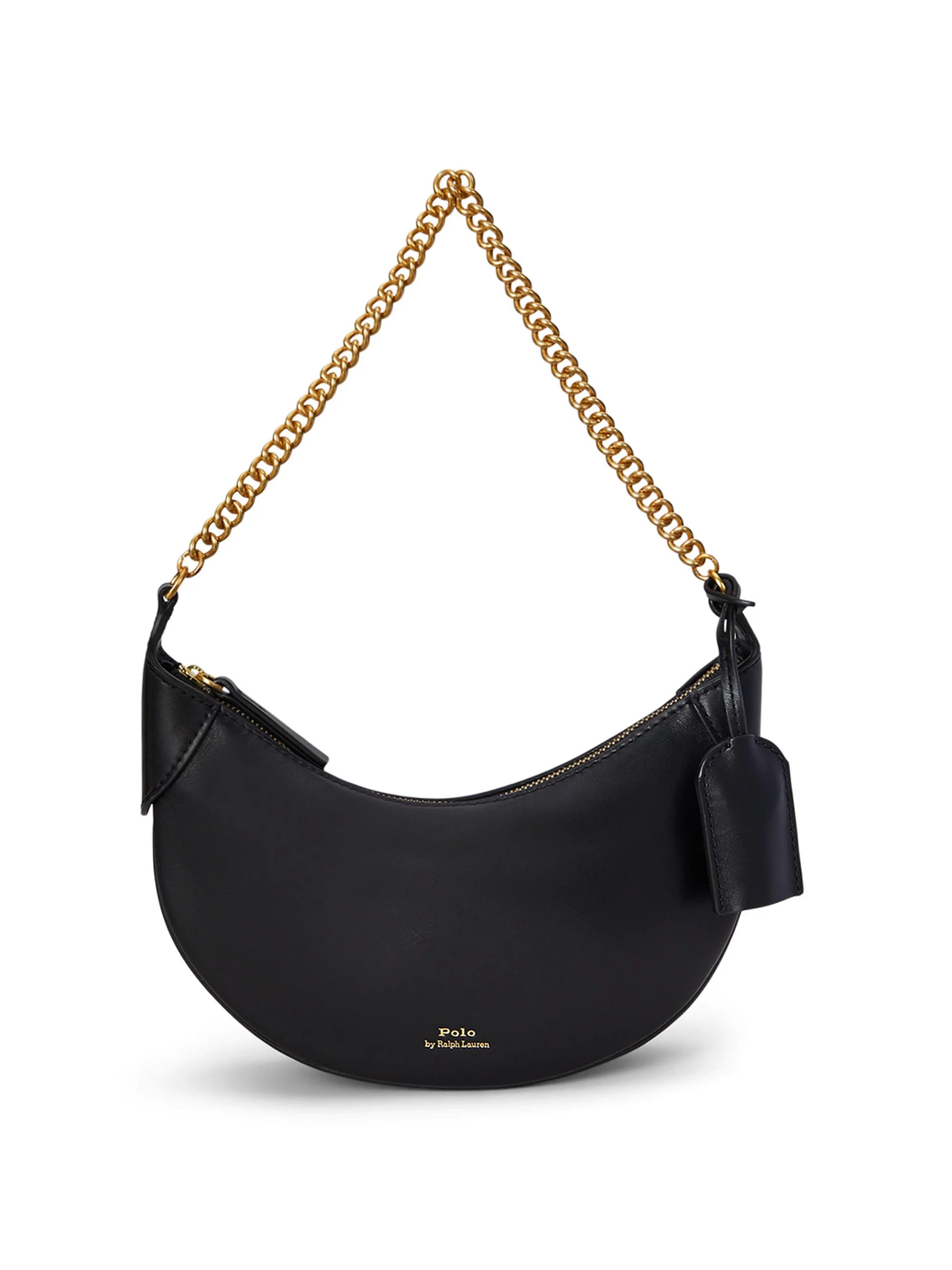 Women's Chain Mini Polo ID Bag - Black - 1