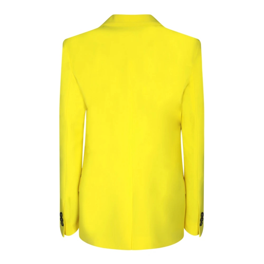 ジャケット MSGM 3641MDG22 247200 06 Jackets Yellow MSGM YELLOW WOOL BLEND JACKET | miinto | REVERSIBLE