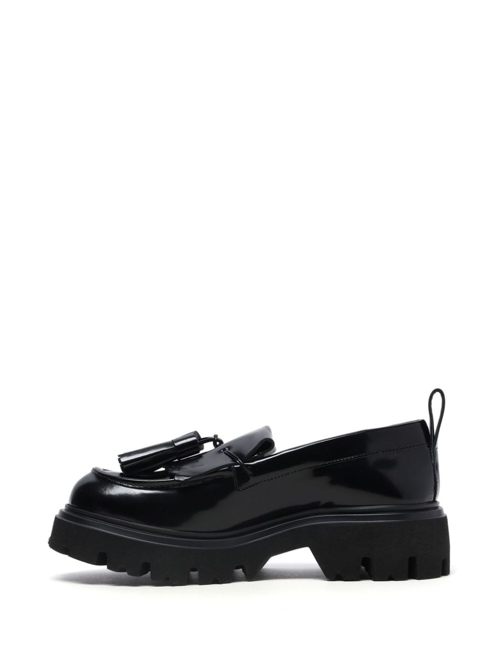 tassel-detail leather loafers - 6