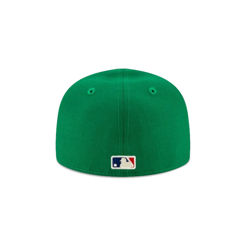 ESSENTIALS Fear of God Essentials x New Era 59Fifty Fitted Cap 'Kelly Green/Orange' outlook