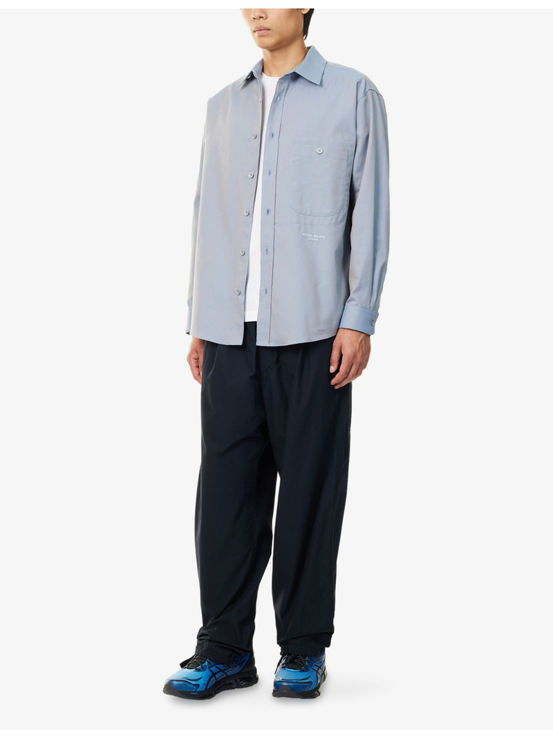 Stone Island Oxford Marina Relaxed-Fit Cotton-Poplin Shirt outlook