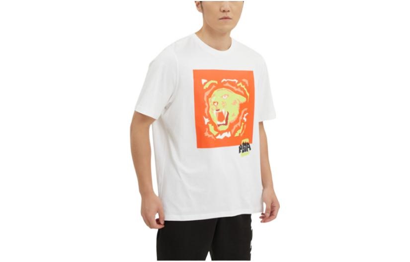 PUMA 4th Quarter Basketball T-Shirt 'White' 532361-09 - 3