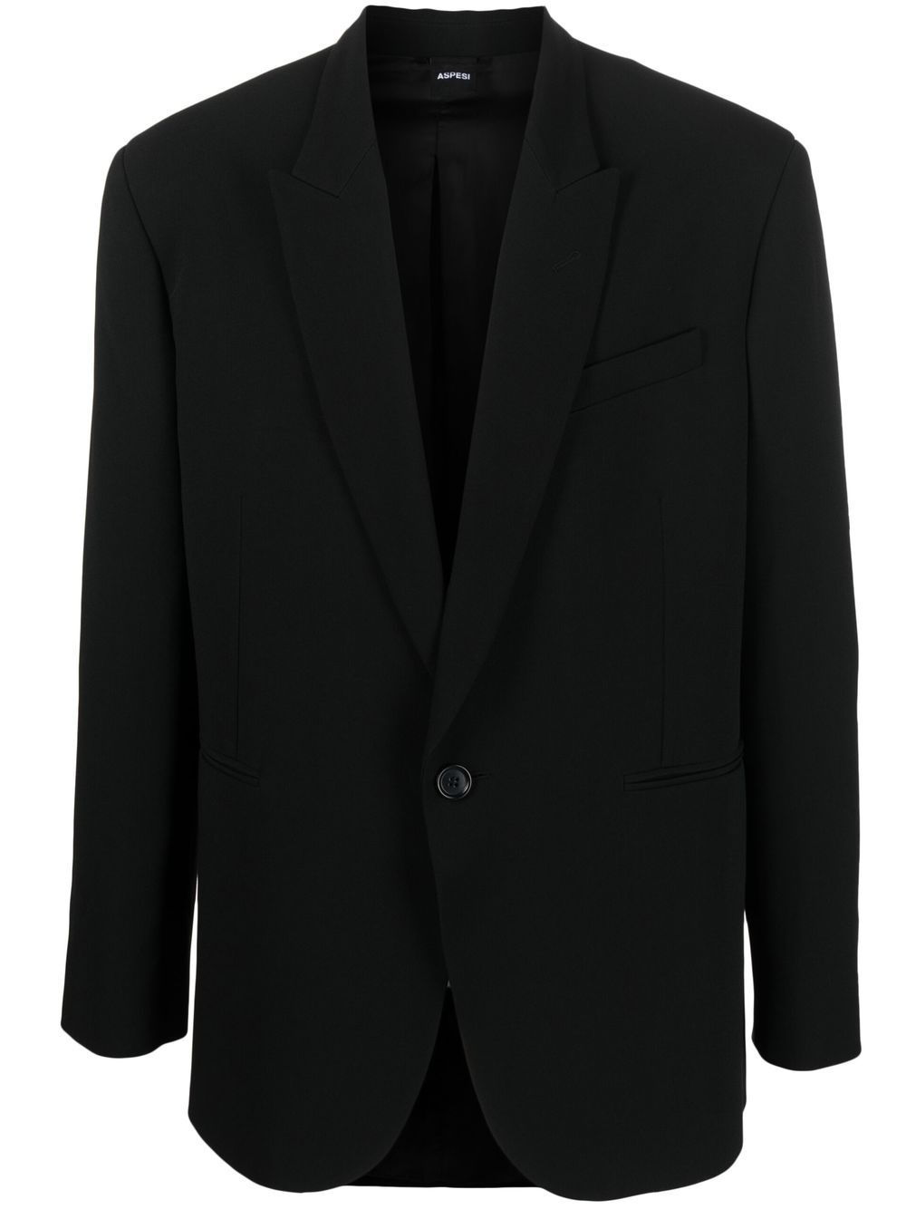 ジャケット ASPESI SS23 SINGLE-BREASTED BLAZER (G603_V11401024) ASPESI Padded single-breasted Blazer | Blue | FARFETCH