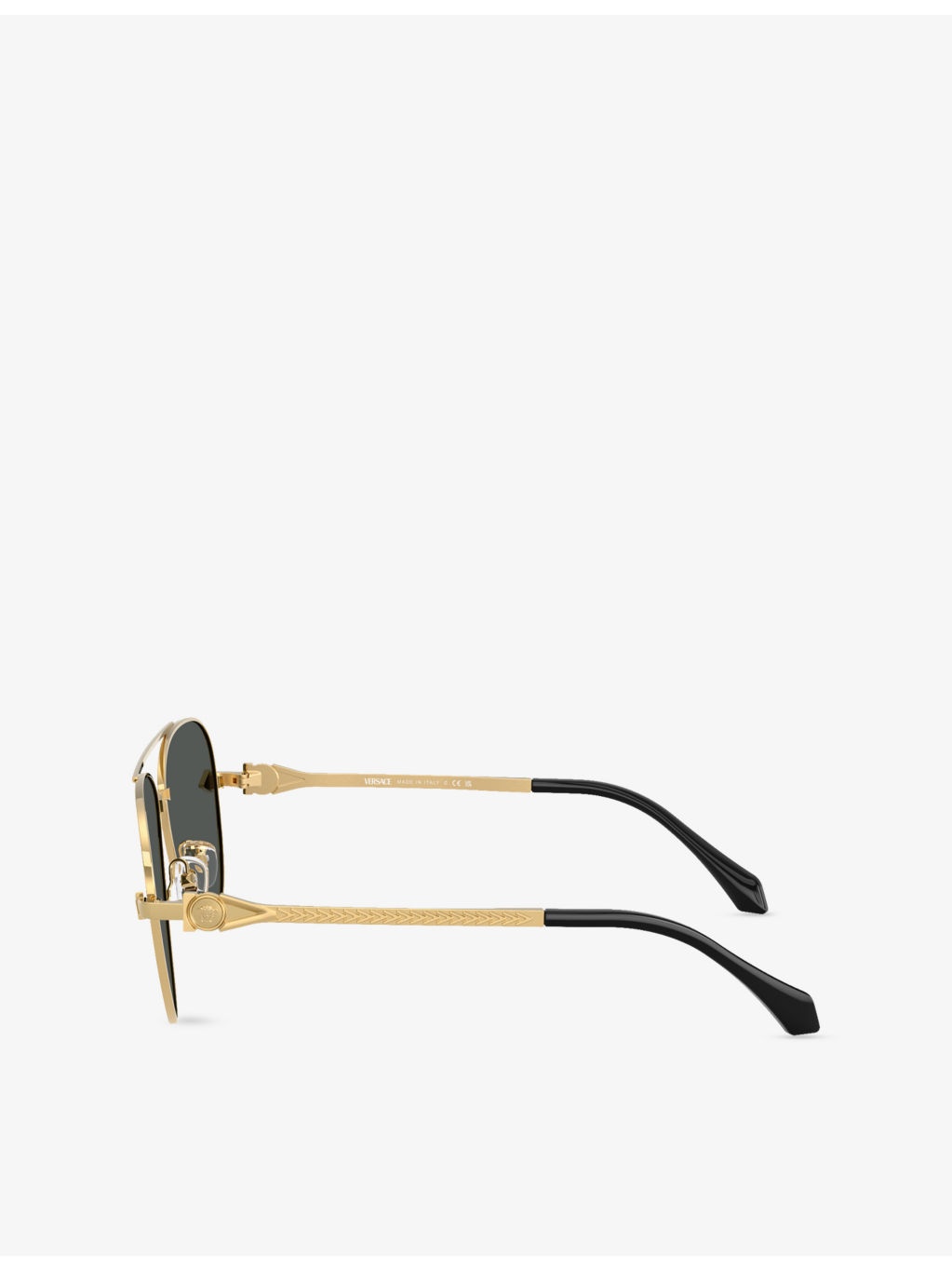 VE2283 Aviator-Frame Metal Sunglasses - 3