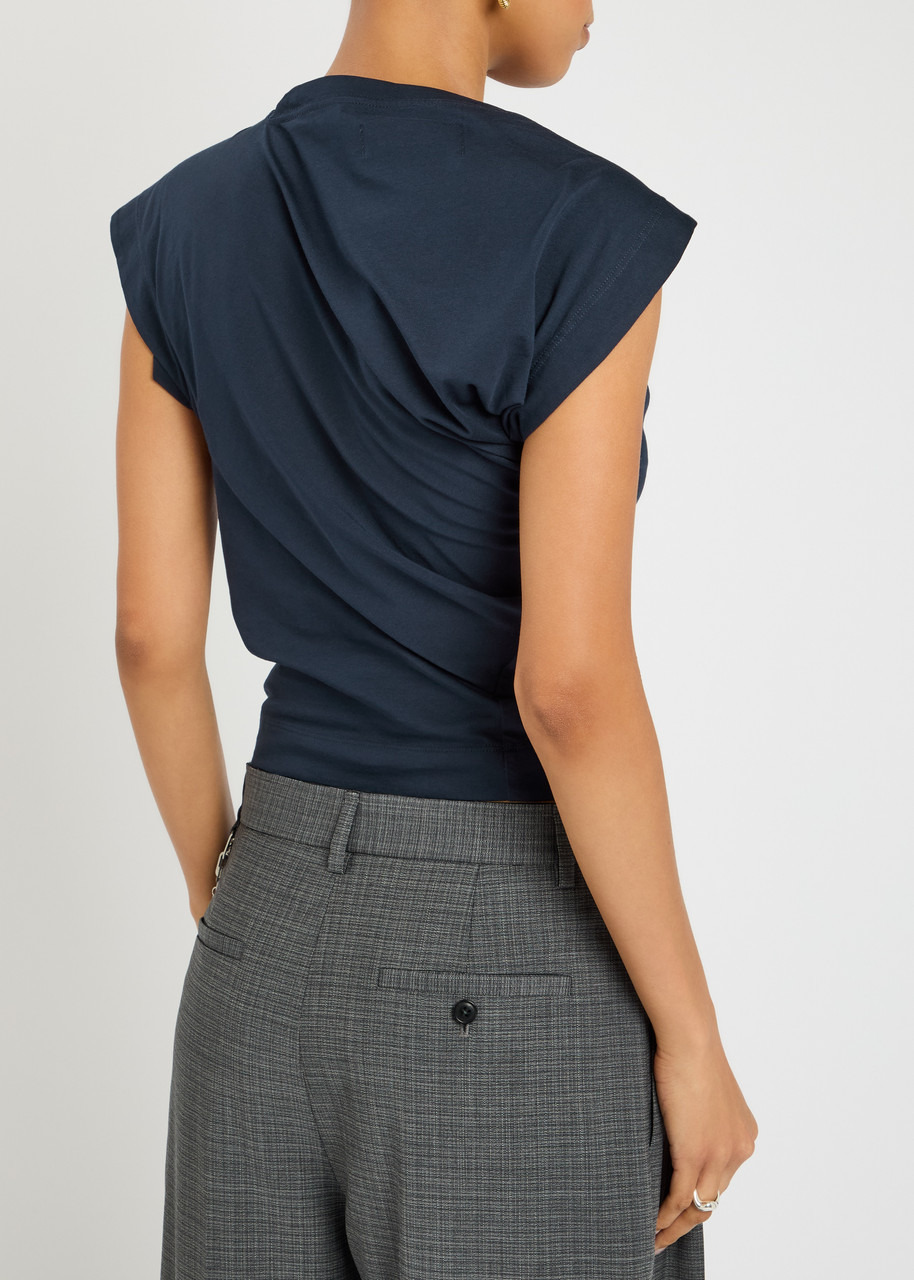 Vivienne Westwood Hebo Asymmetric Cotton T-shirt - 3