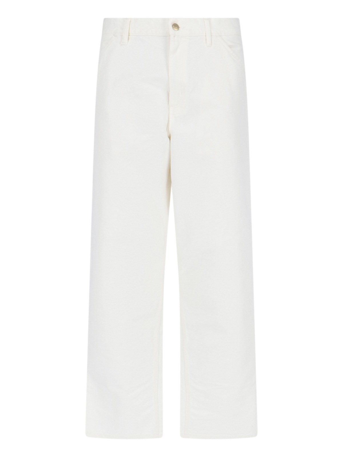 'SINGLE KNEE' STRAIGHT PANTS - 1