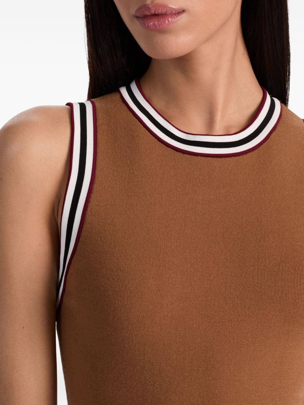Amity stripe-detail top - 5