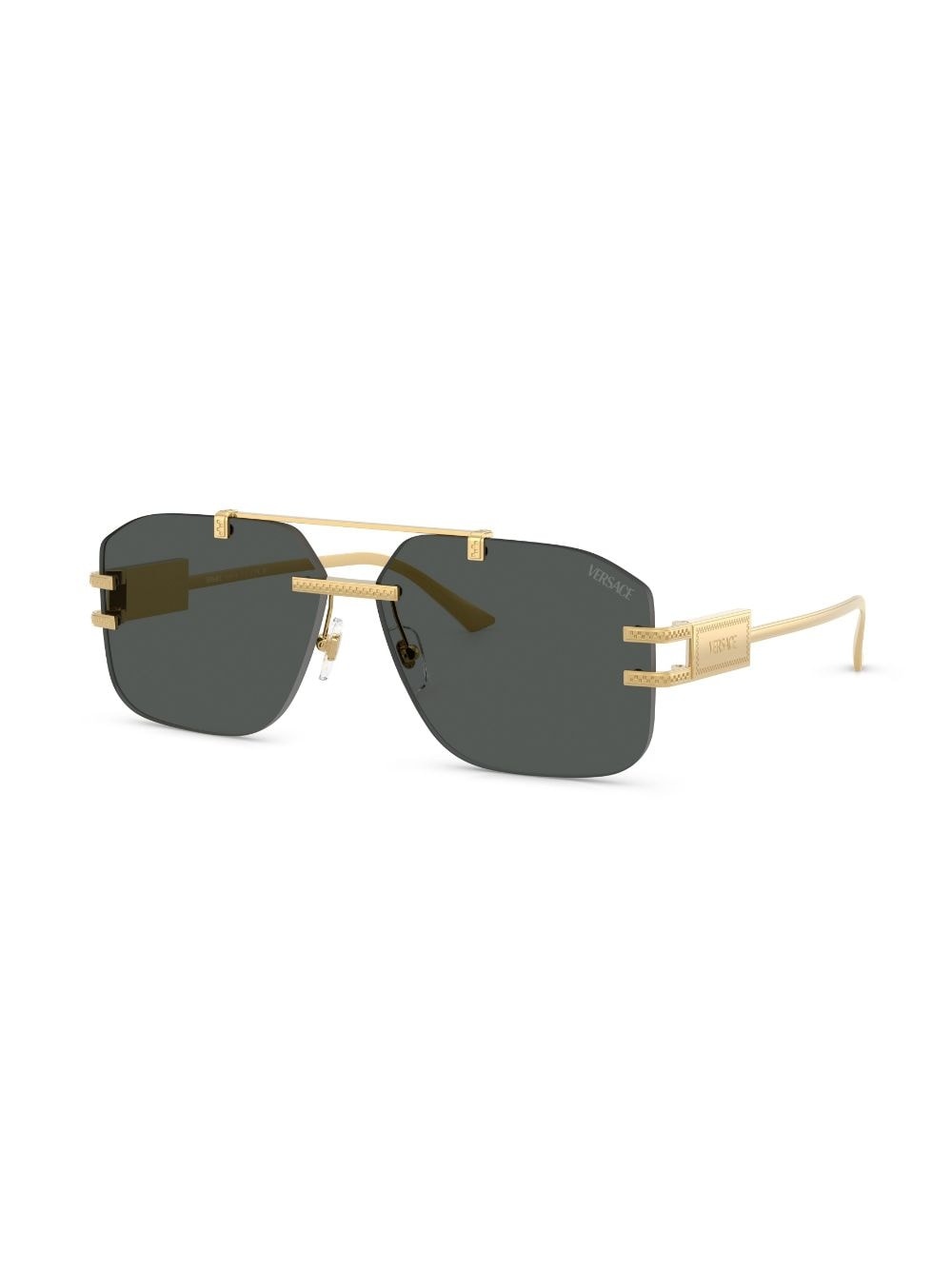 pilot-frame sunglasses - 2