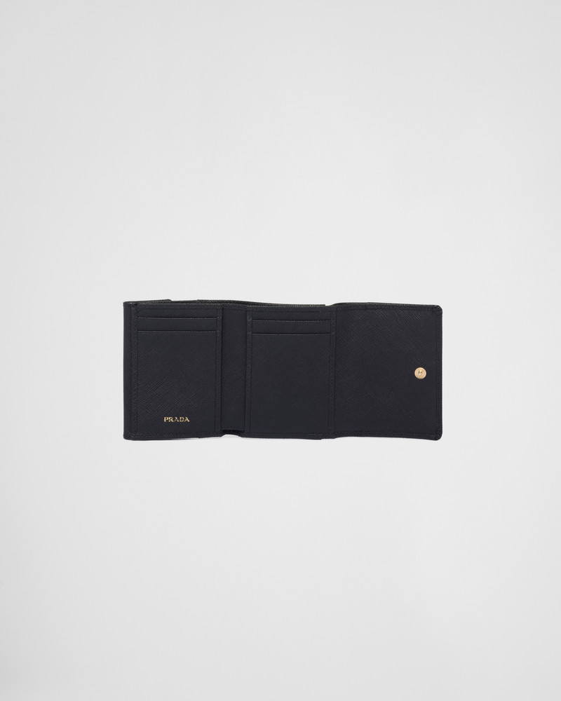 Prada Small Saffiano leather wallet outlook