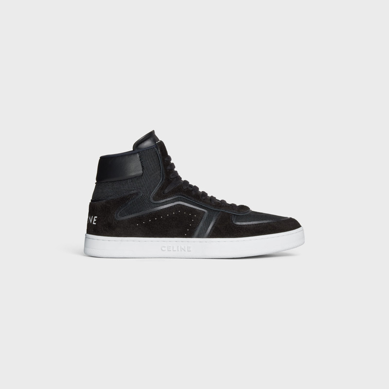 CT-01 "Z" TRAINER HIGH TOP SNEAKER in CALFSKIN AND MESH - 1