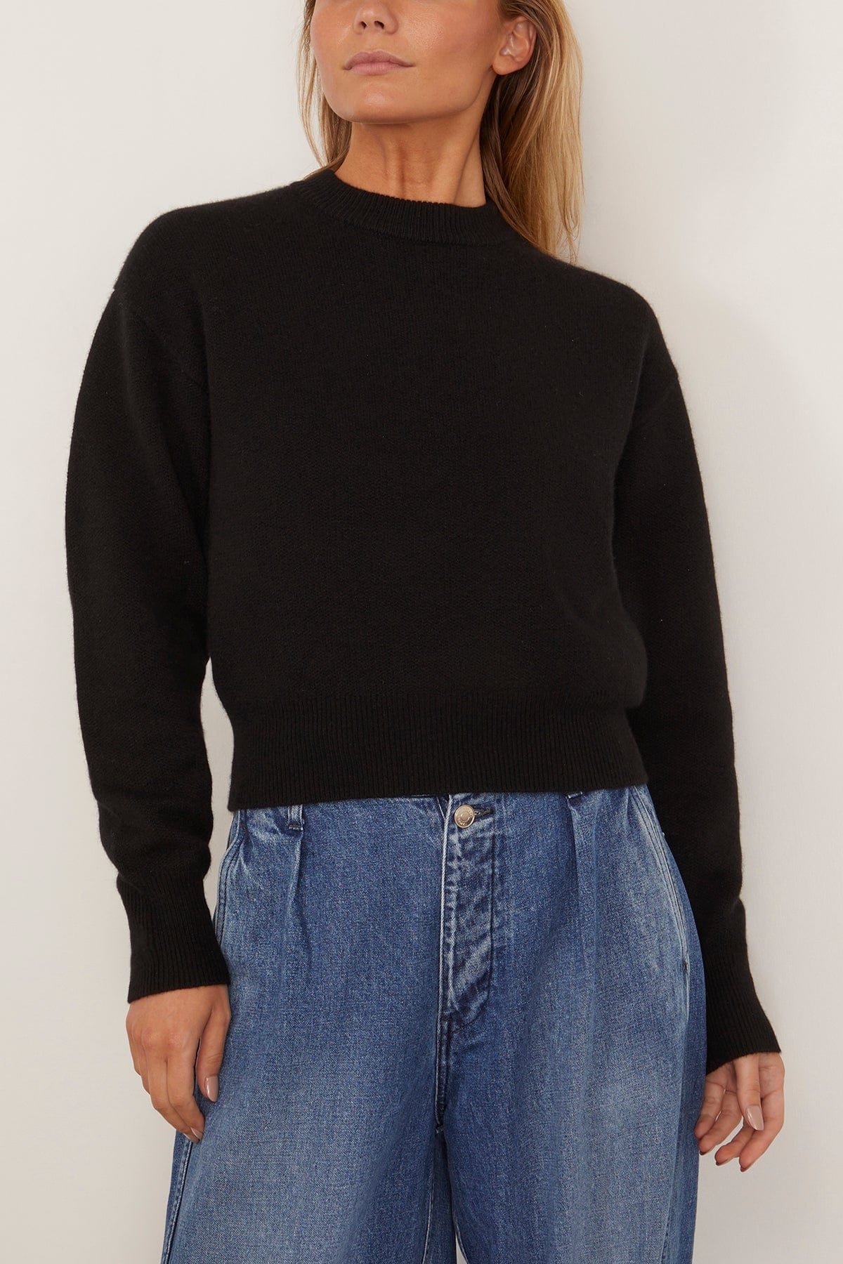 Collegiate Crew in Black - 3