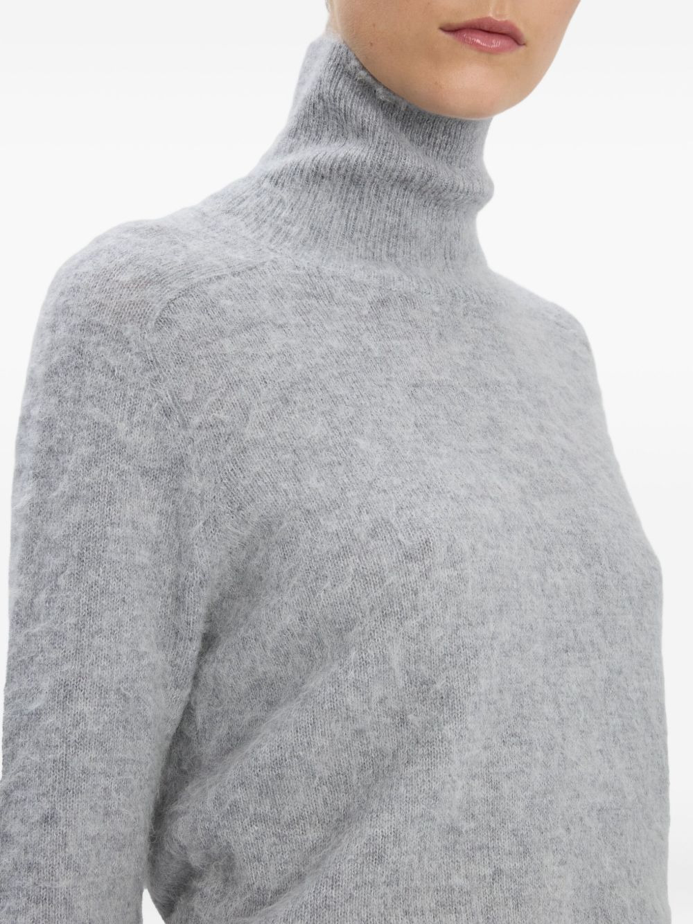 Polo neck wool jumper - 5