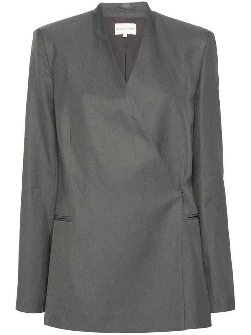 Lahari single-breasted blazer 1