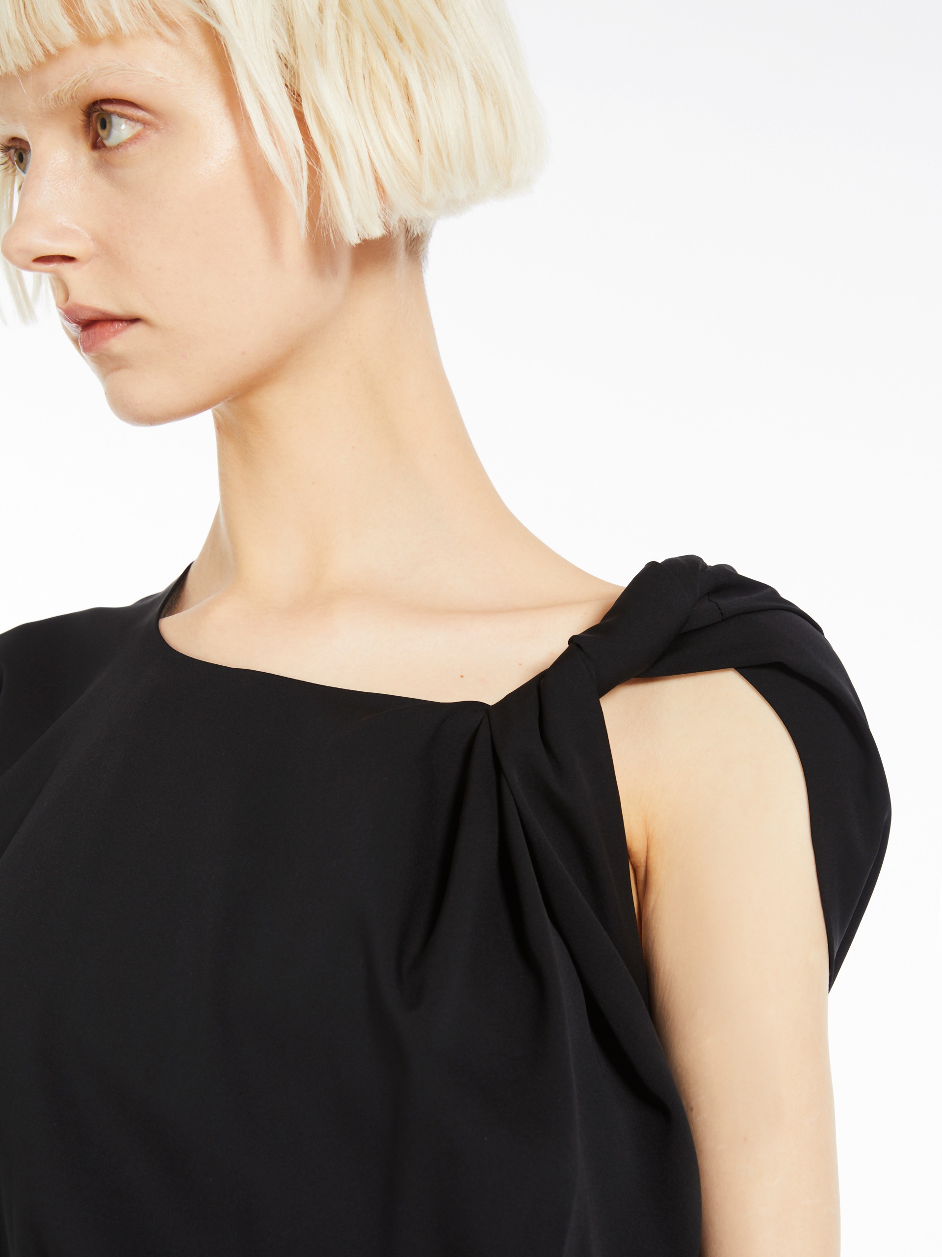 CRIS Sleeveless torchon dress - 5