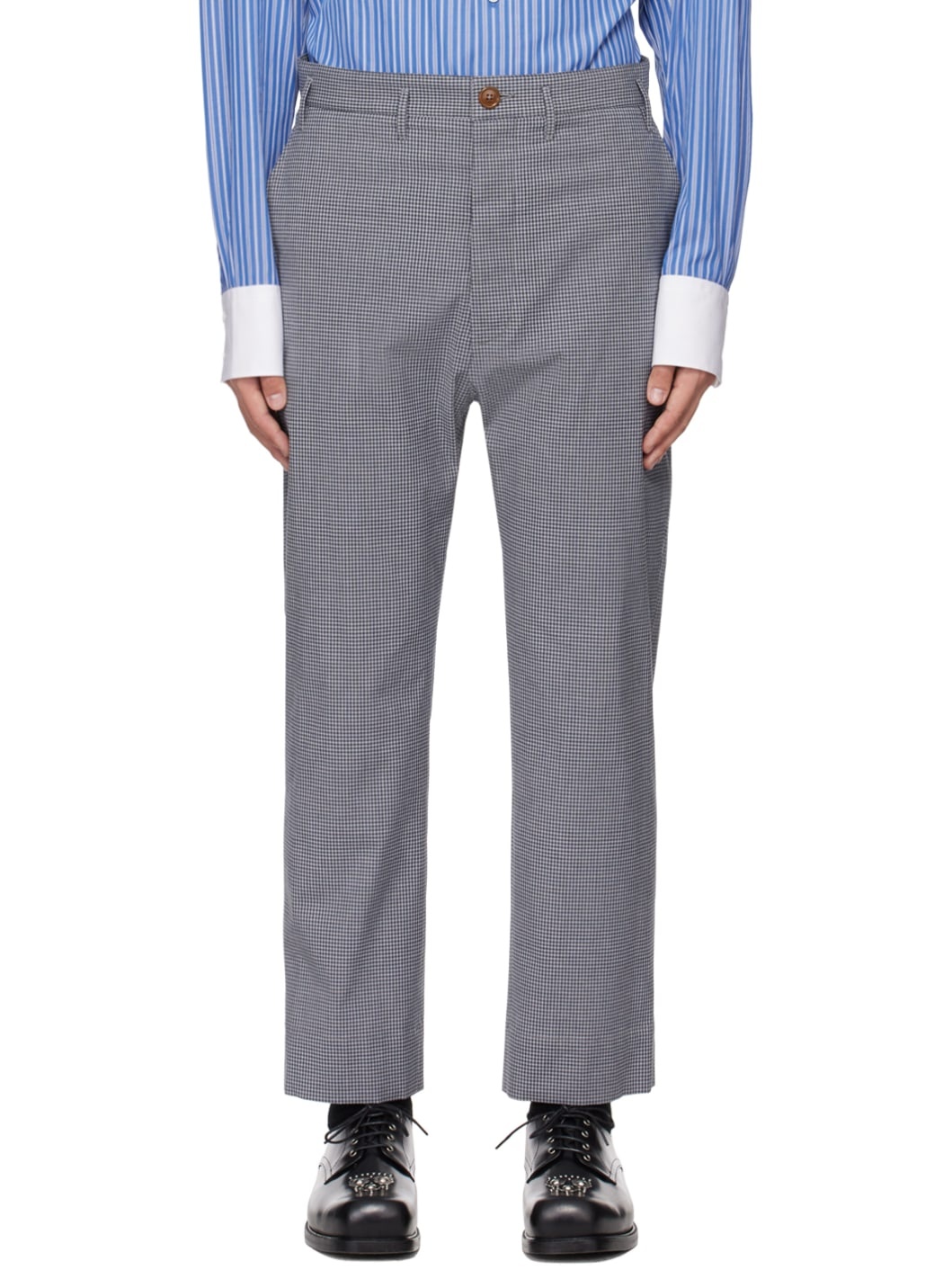Black & White Cruise Trousers - 1
