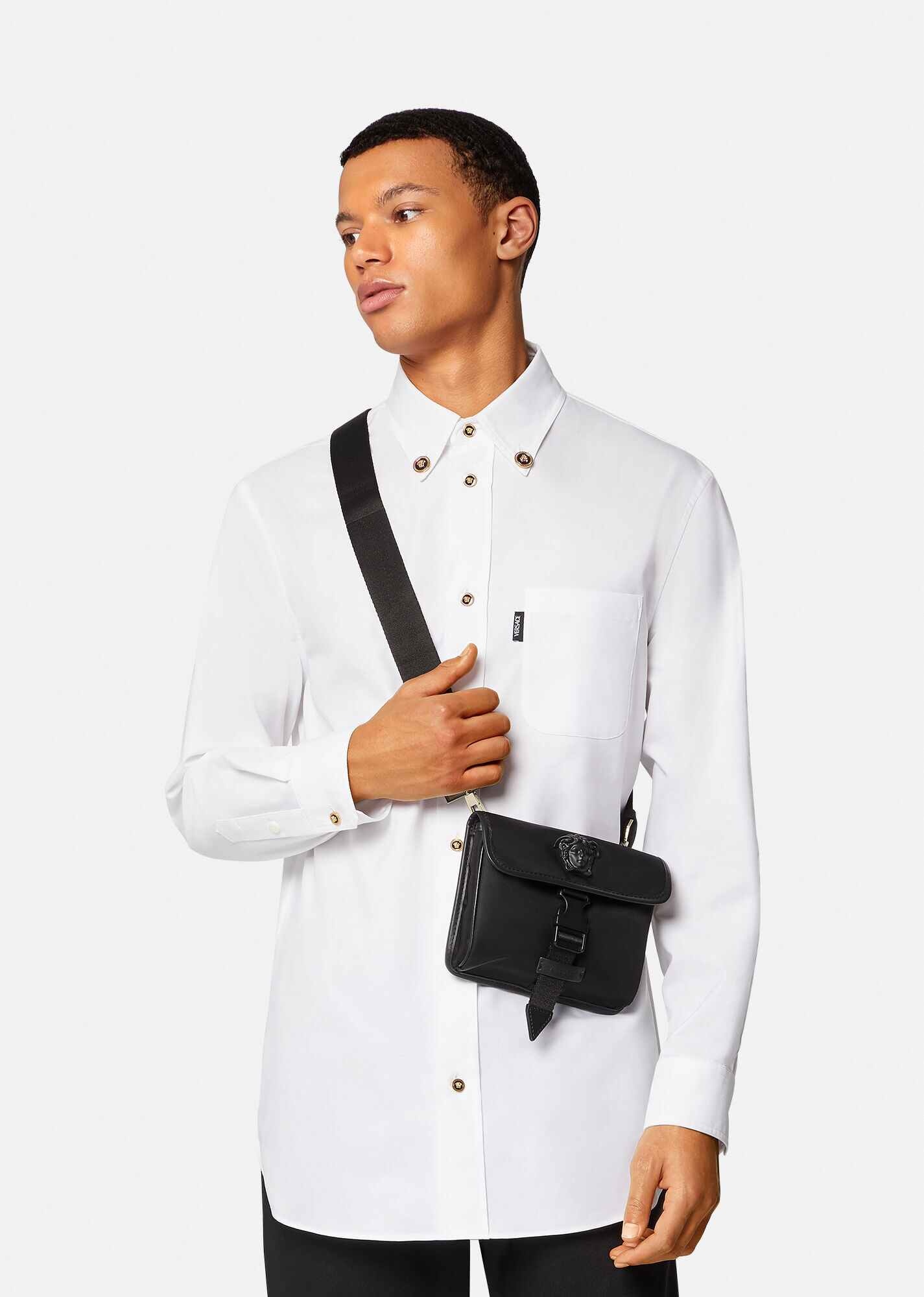 La Medusa Nylon Small Messenger Bag - 5