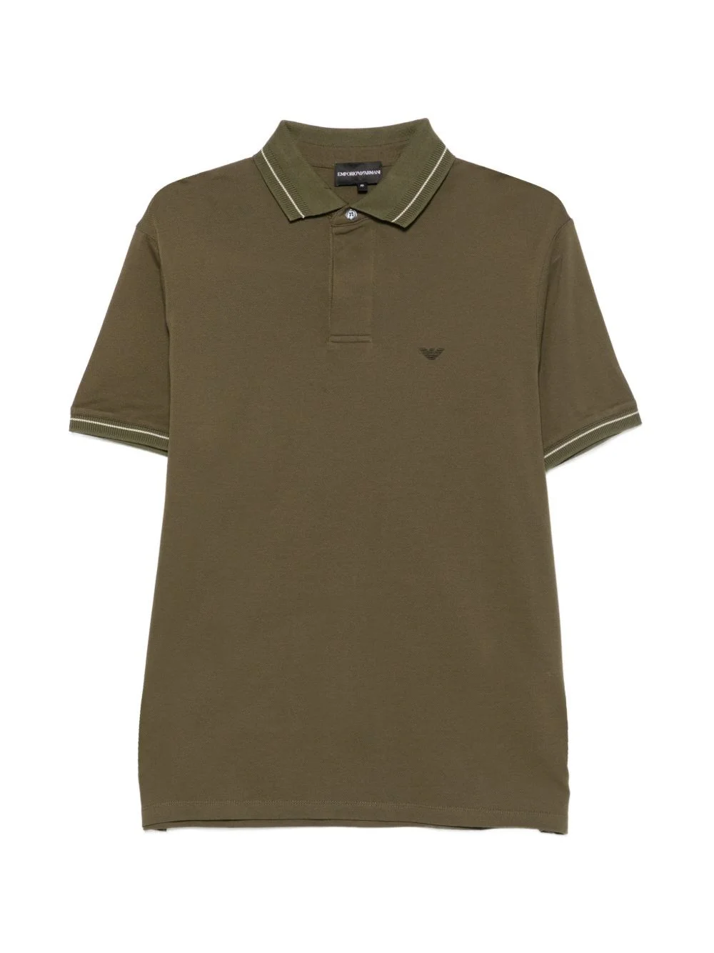 Logo cotton polo shirt - 1