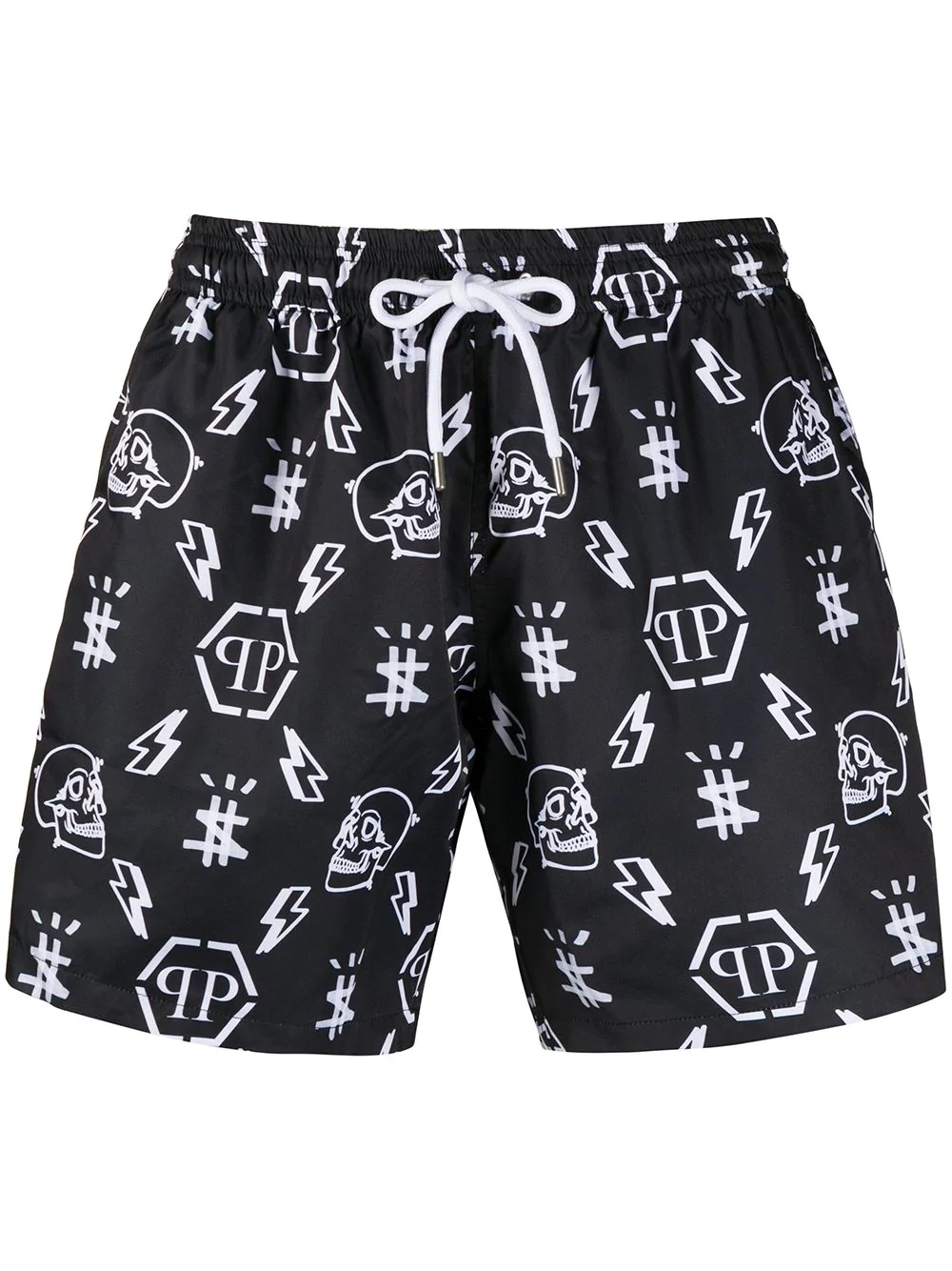 all-over logo shorts - 1